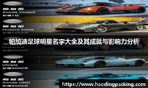 帕加迪足球明星名字大全及其成就与影响力分析